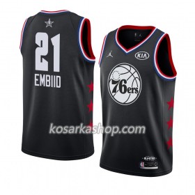 Dres Philadelphia 76ers Joel Embiid 21 2019 All-Star Jordan Brand Crna Swingman